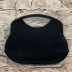 Vintage Magid Black Satin Women's Handbag